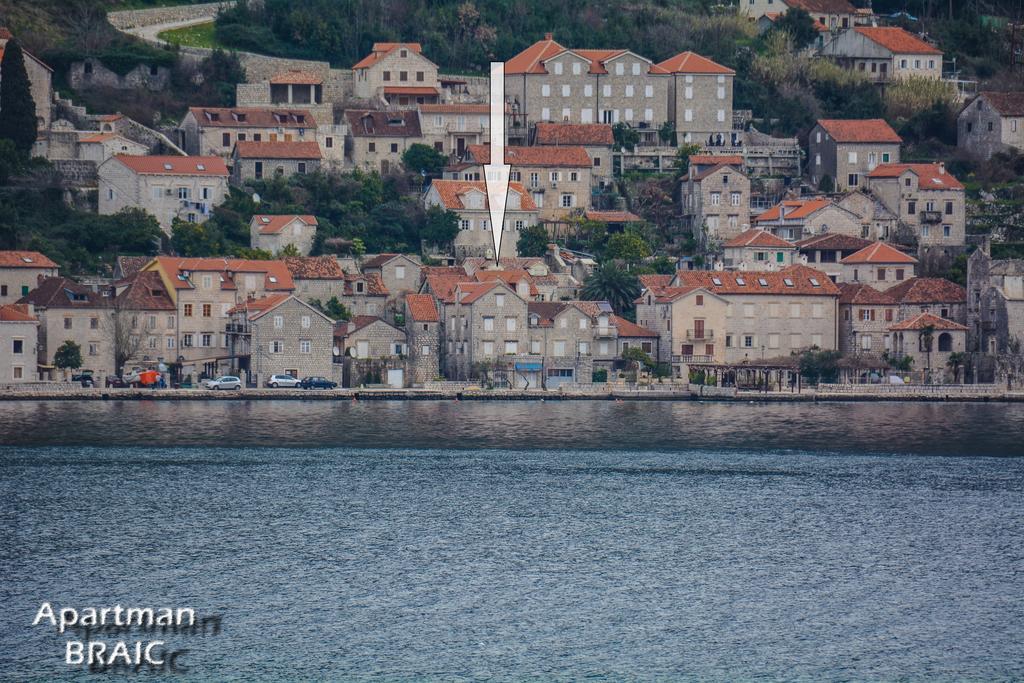 Apartment Waterline Perast Zewnętrze zdjęcie